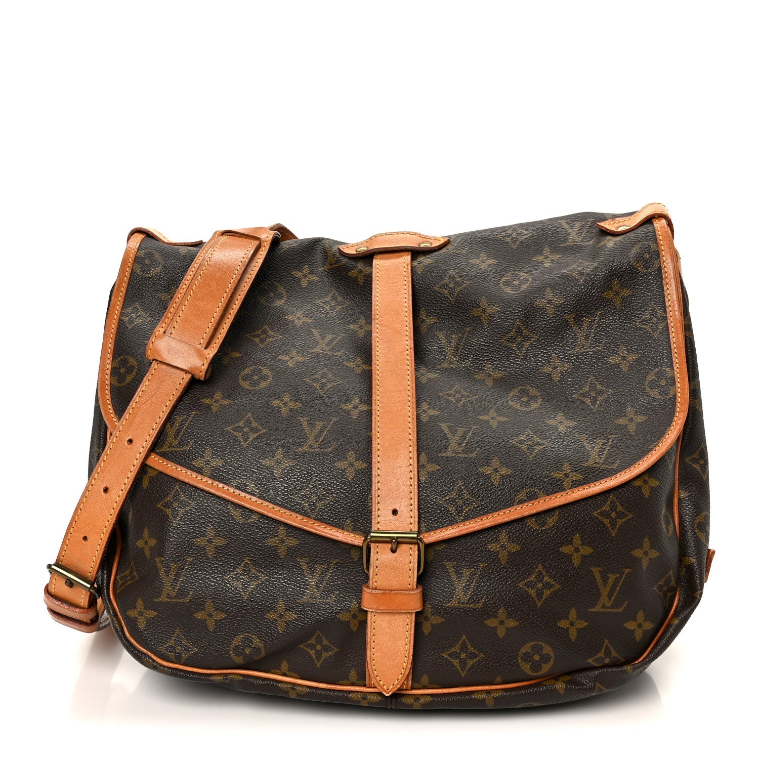 Louis Vuitton Monogram Saumur 35