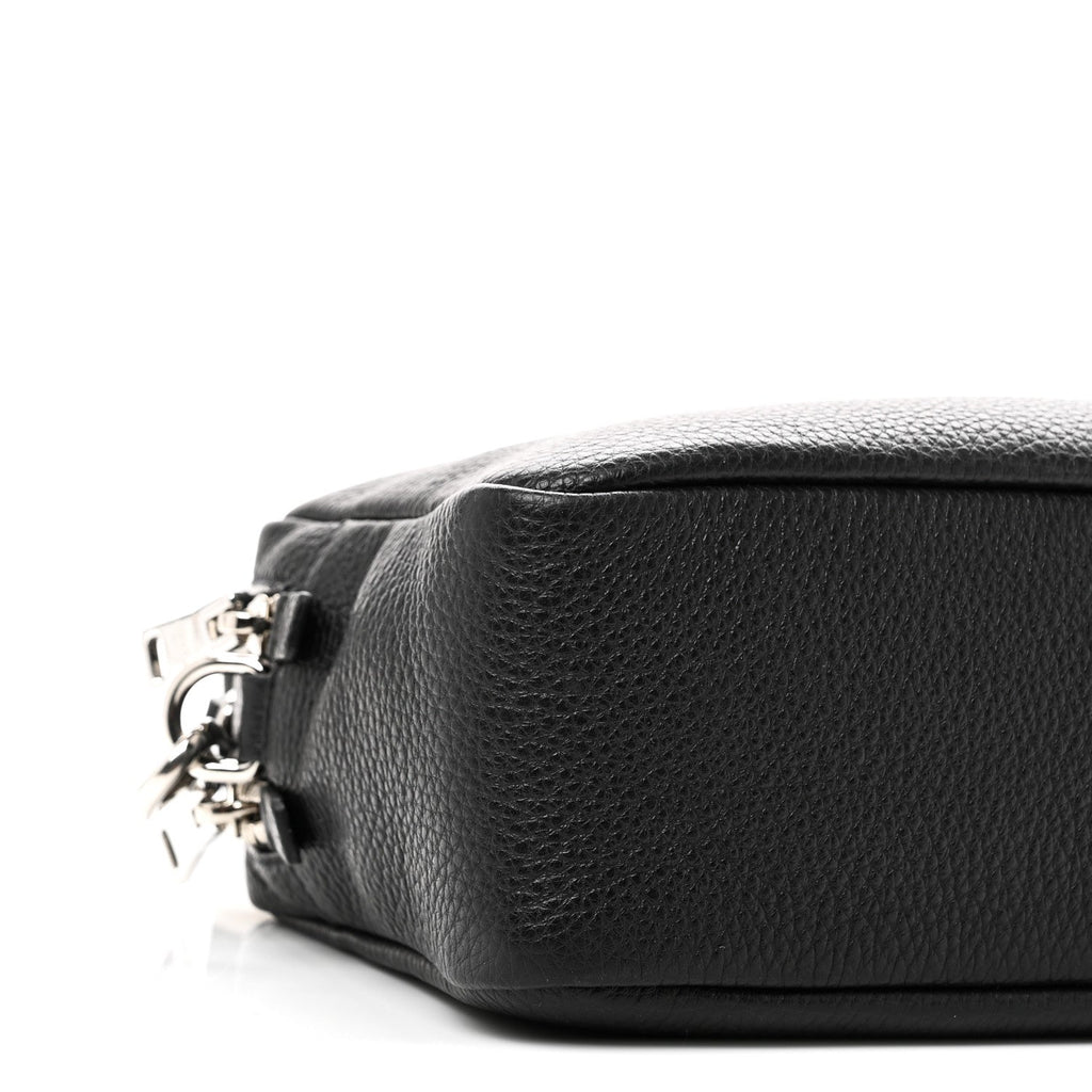 Prada Vitello Daino Soft Camera Crossbody Black