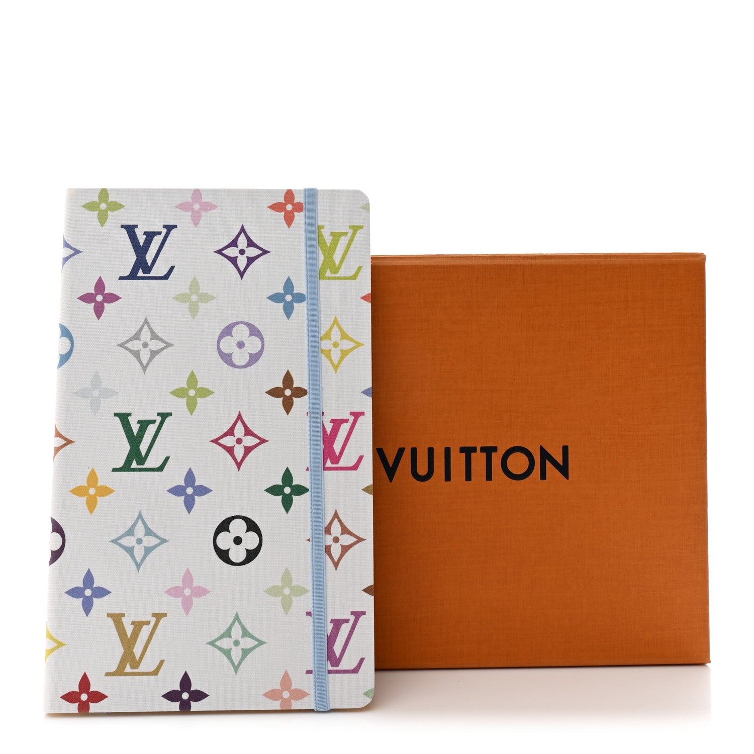 Louis Vuitton LV x TM Monogram Multicolor Jane Notebook MM White