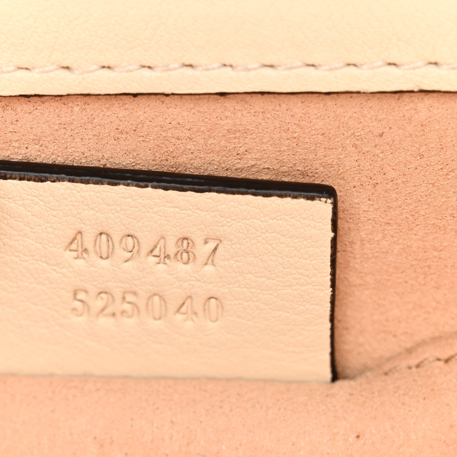 Gucci GG Supreme Monogram Calfskin Small Padlock Shoulder Bag Beige Mystic White Sun Oil