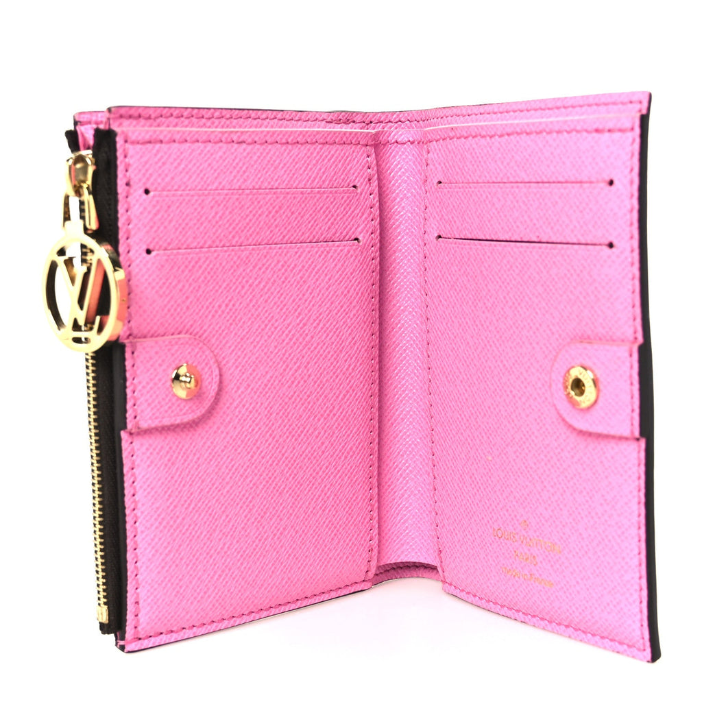 Louis Vuitton Monogram Lisa Wallet Rose Lollipop