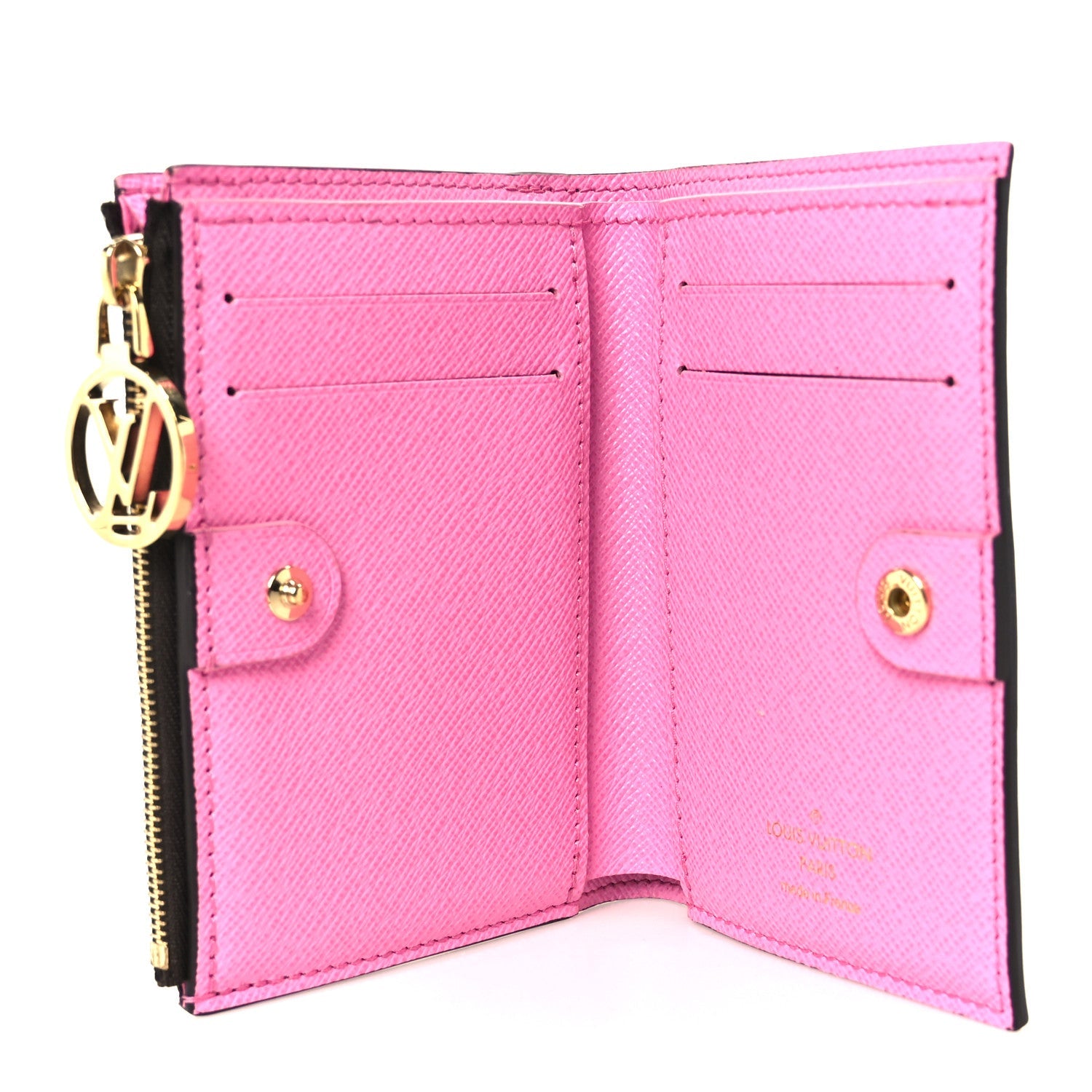 Louis Vuitton Monogram Lisa Wallet Rose Lollipop