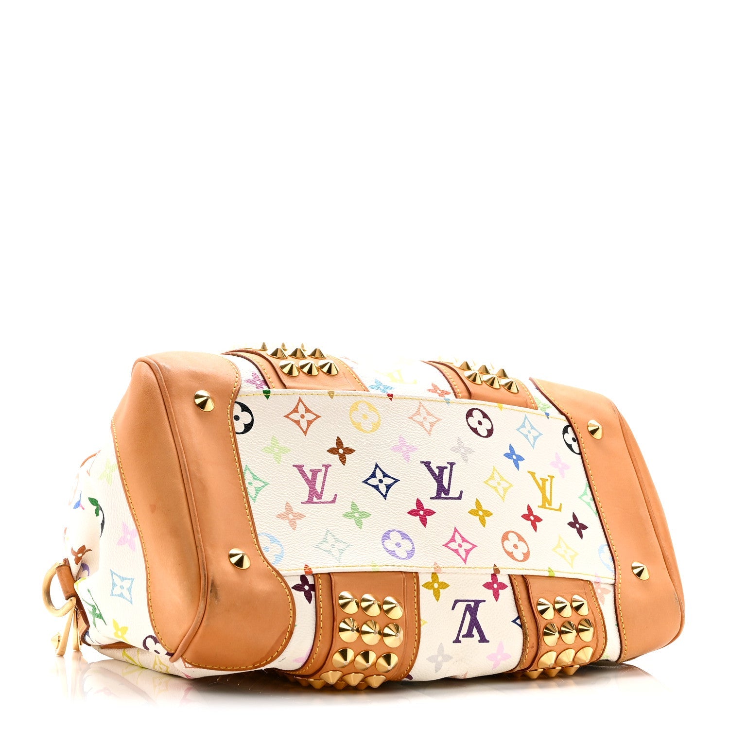 Louis Vuitton Monogram Multicolor Courtney MM White