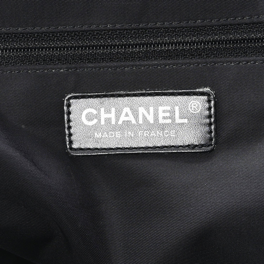 Chanel Nylon Medium Travel Tote Black