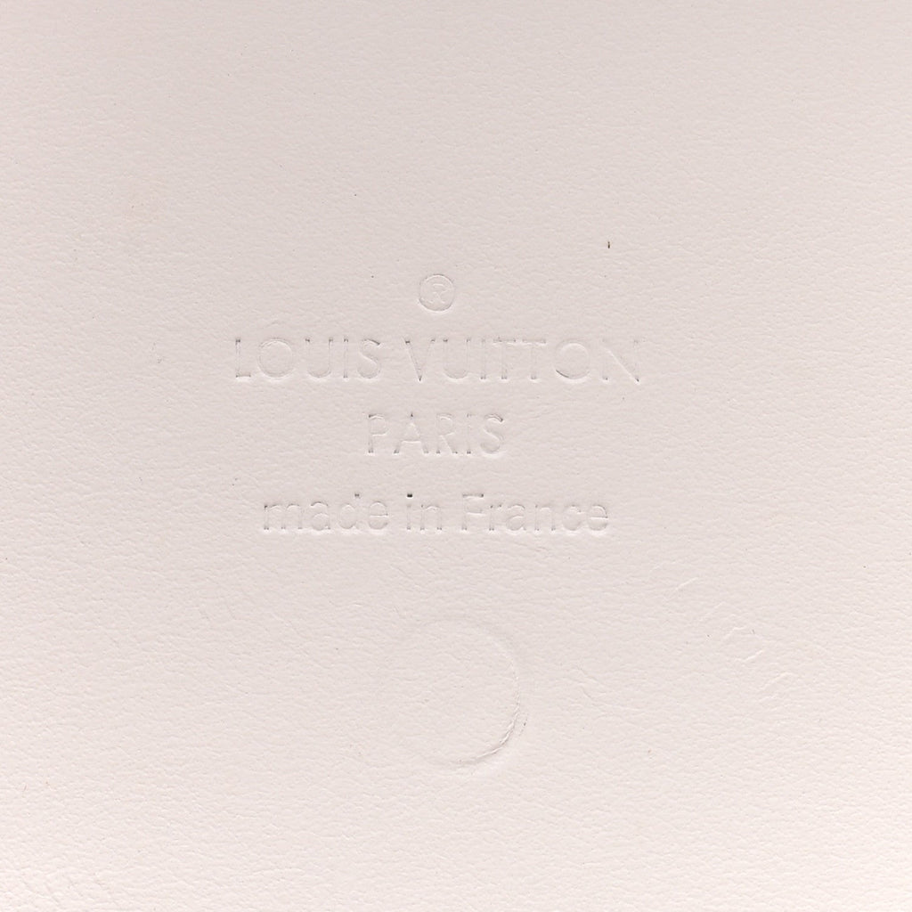 Louis Vuitton Calfskin PVC Epi Plage Soft Trunk Optic White
