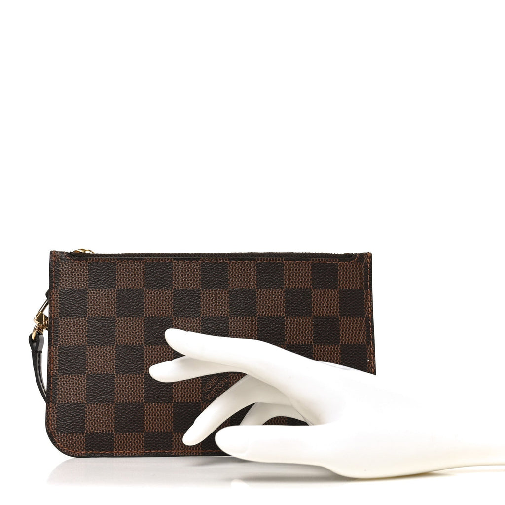 Louis Vuitton Damier Ebene Neverfull PM Pochette