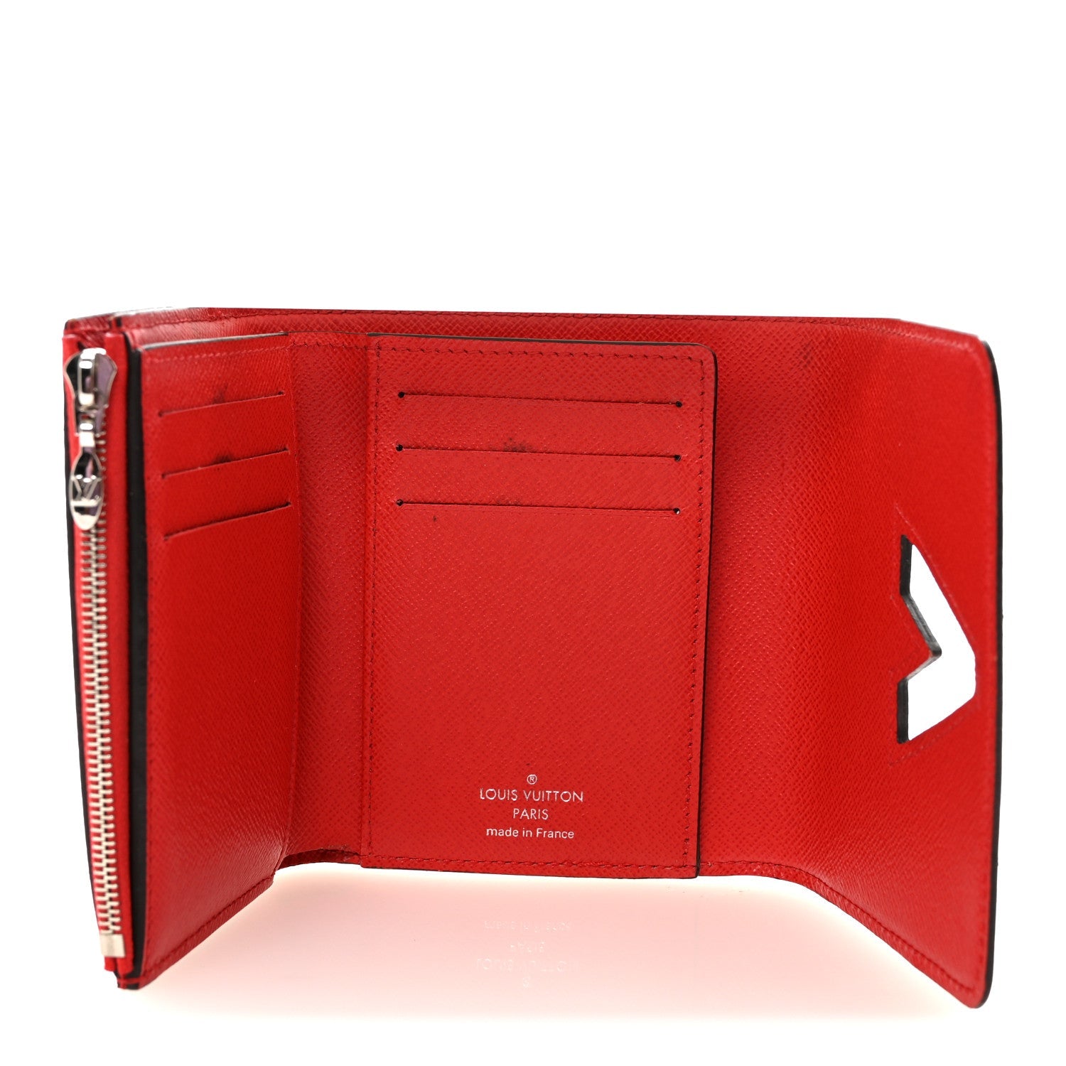 Louis Vuitton Epi Twist Compact Wallet Coquelicot
