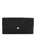 Louis Vuitton Empreinte Emilie Wallet Black Dune