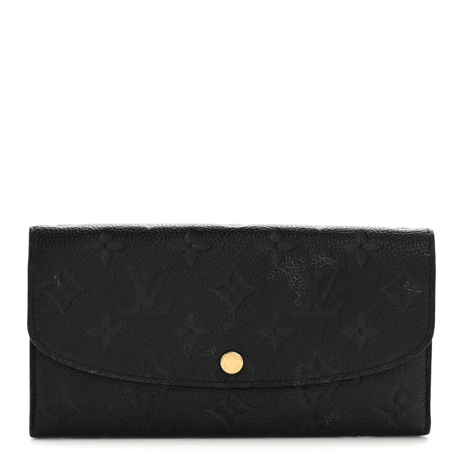 Louis Vuitton Empreinte Emilie Wallet Black Dune
