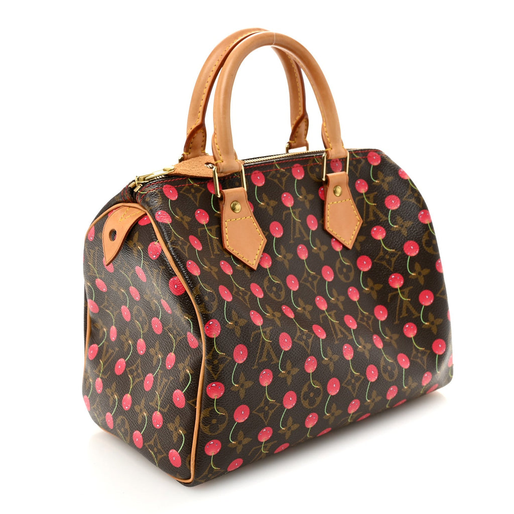 Louis Vuitton Monogram Cerises Speedy 25