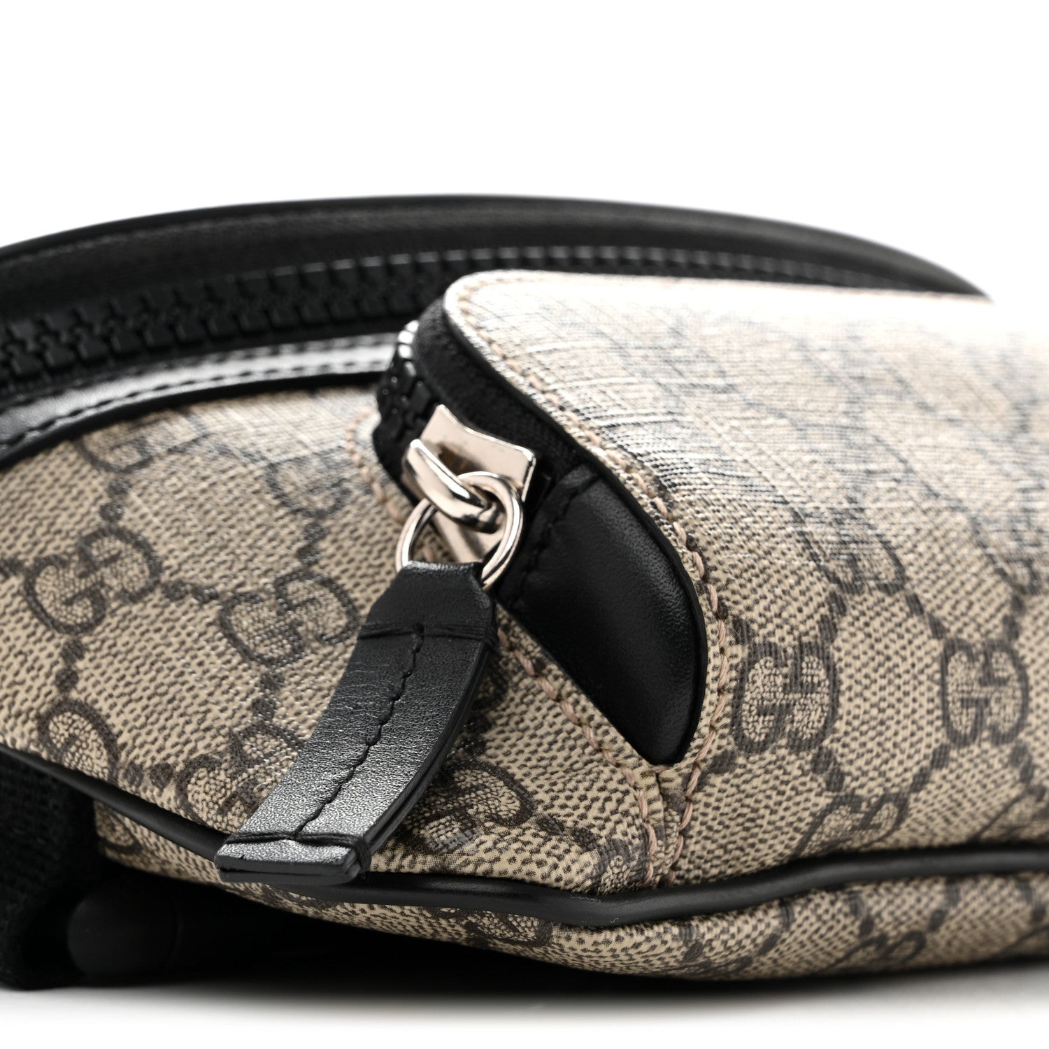 Gucci GG Supreme Monogram Belt Bag Black