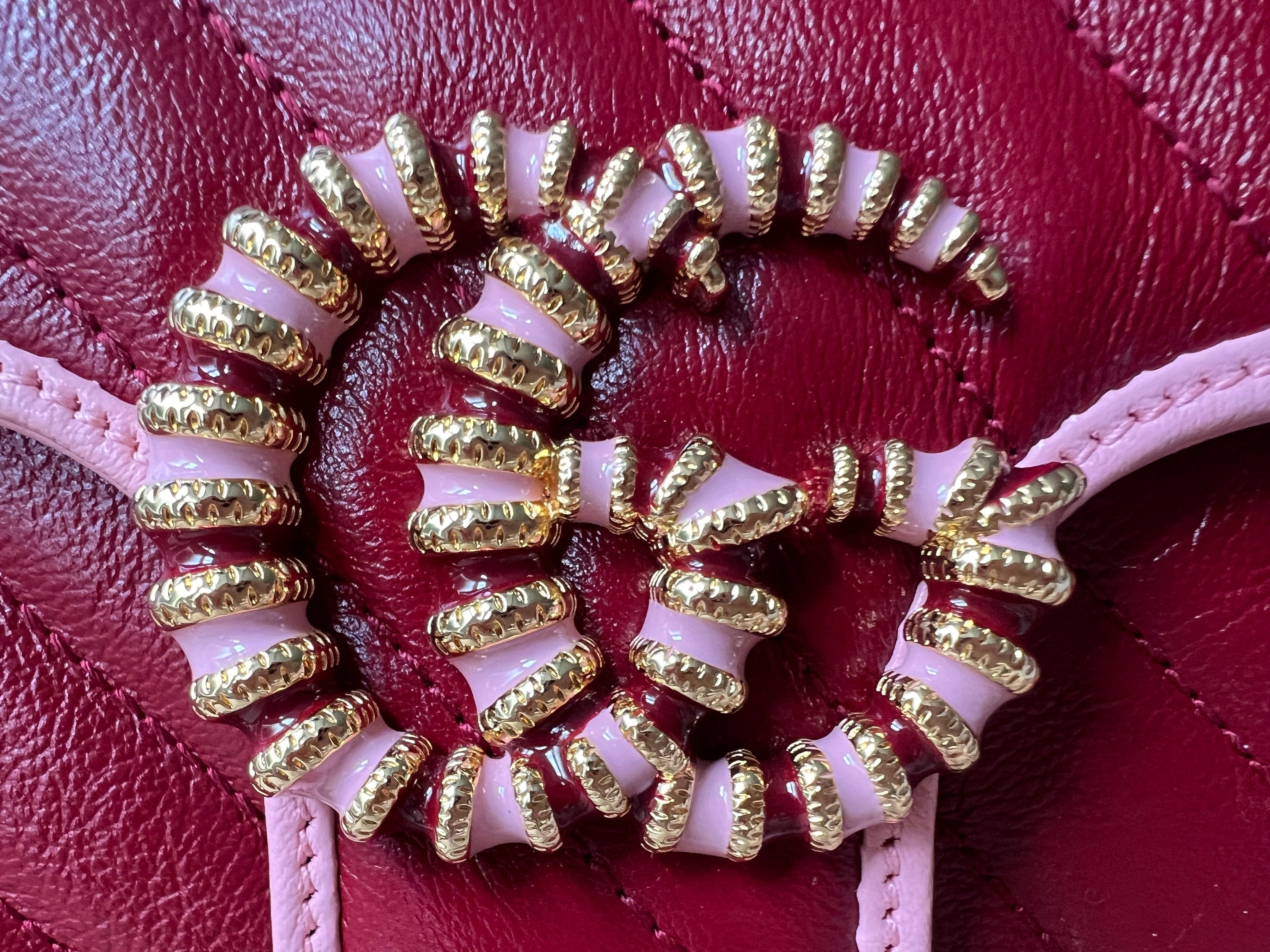 Gucci GG Torchon Pink Marmont Small Shoulder Bag