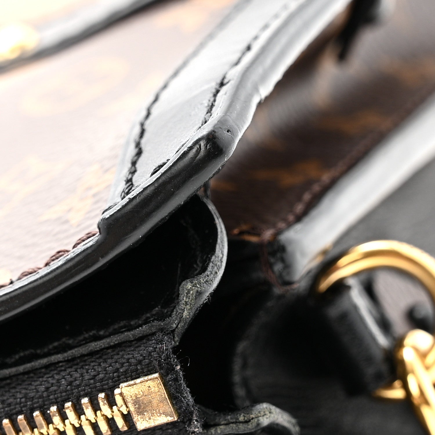 Louis Vuitton Reverse Monogram Trunk Clutch