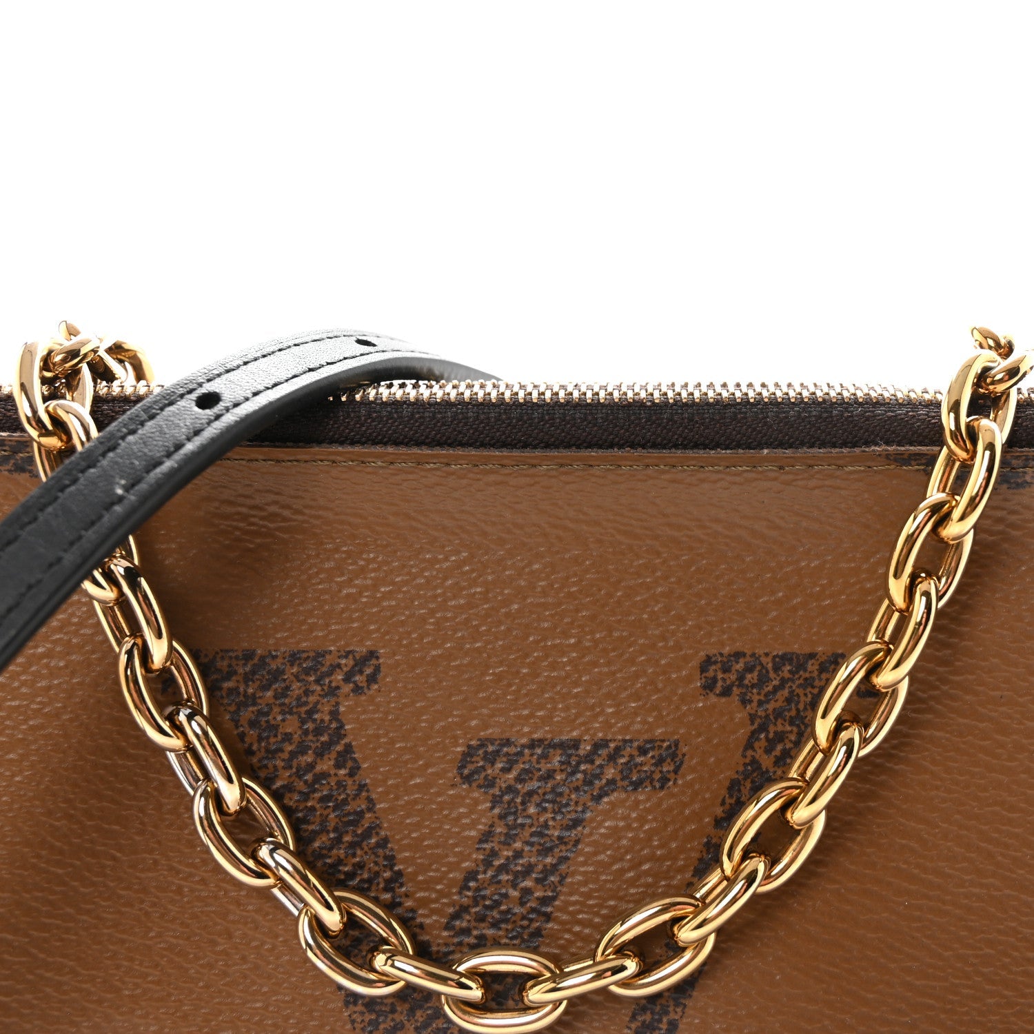 Louis Vuitton Reverse Monogram Giant Double Zip Pochette