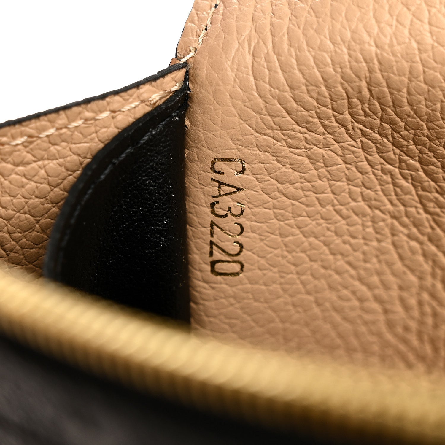 Louis Vuitton Empreinte Emilie Wallet Black Dune