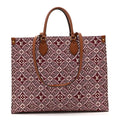 Louis Vuitton Jacquard Since 1854 Onthego GM Bourdeaux