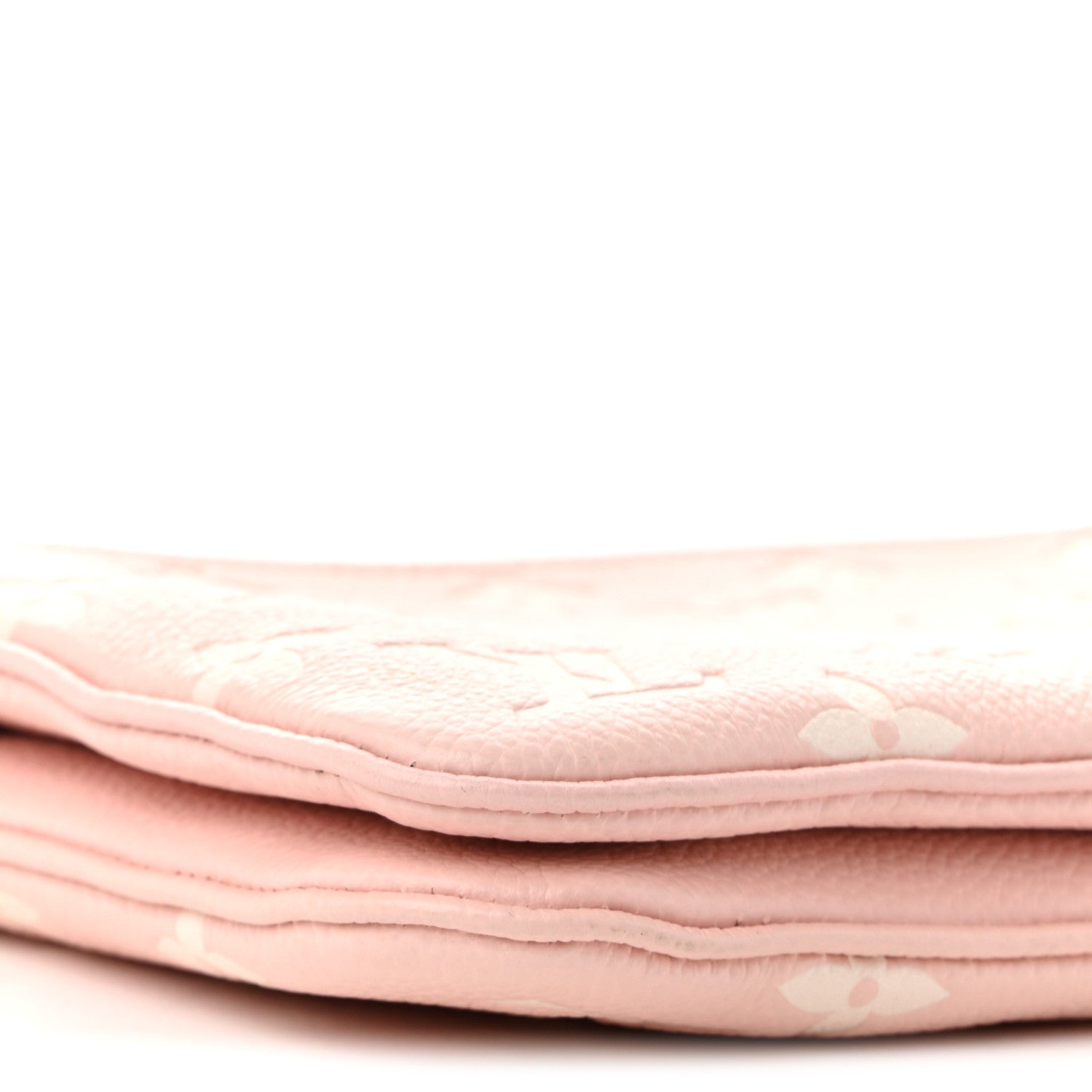Louis Vuitton Empreinte Monogram Double Zip Pochette Rose