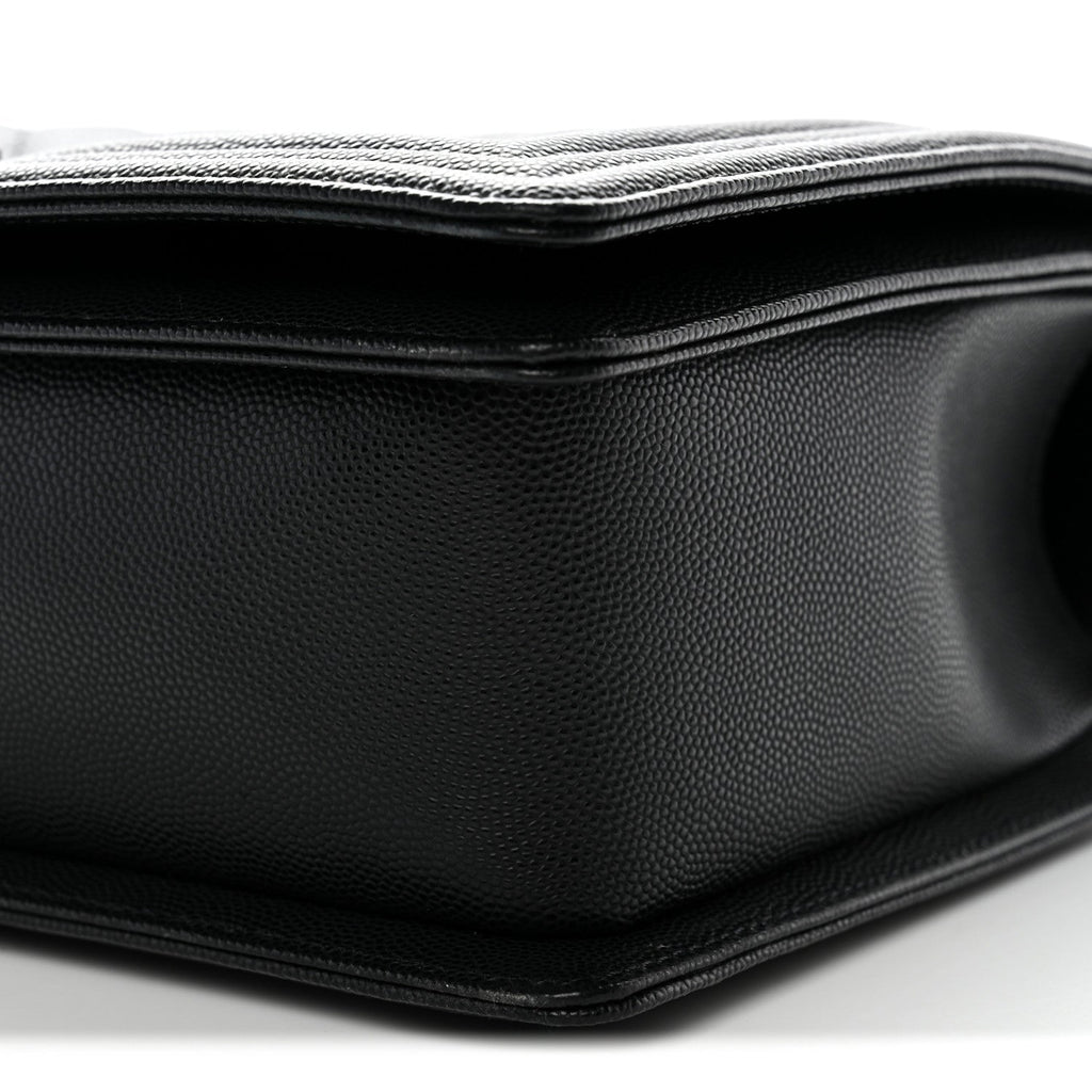 Chanel Caviar Quilted New Medium Boy Flap Black