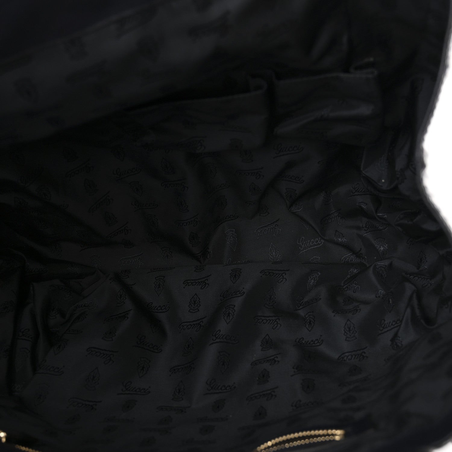 Gucci Crystal Monogram Hysteria Tote Navy Blue