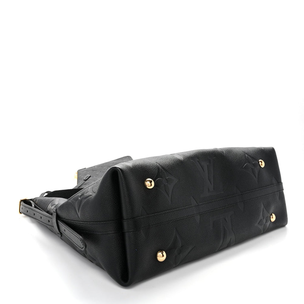 Louis Vuitton Empreinte Monogram Giant CarryAll MM Black