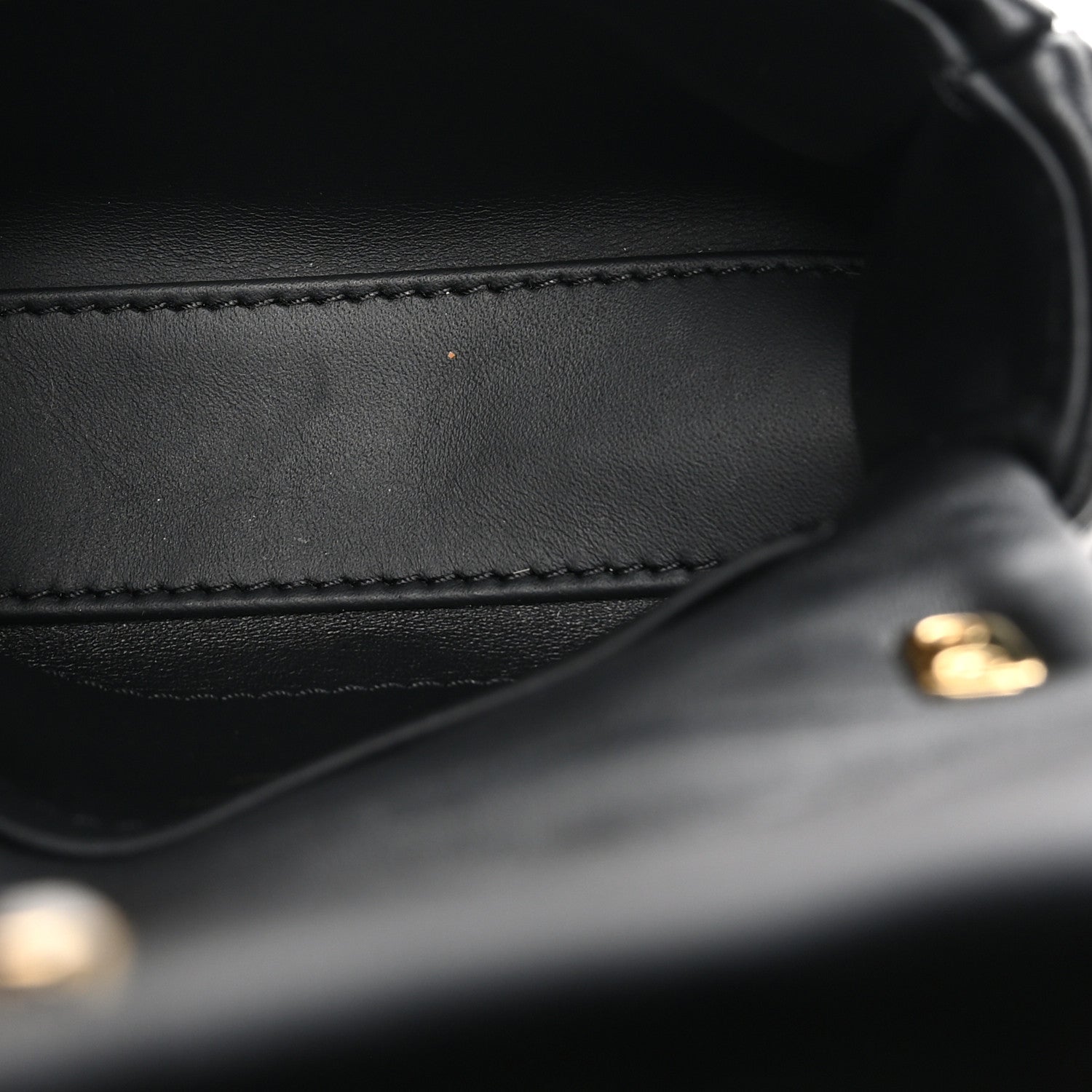 Louis Vuitton Lambskin Malletage Pico GO-14 Black