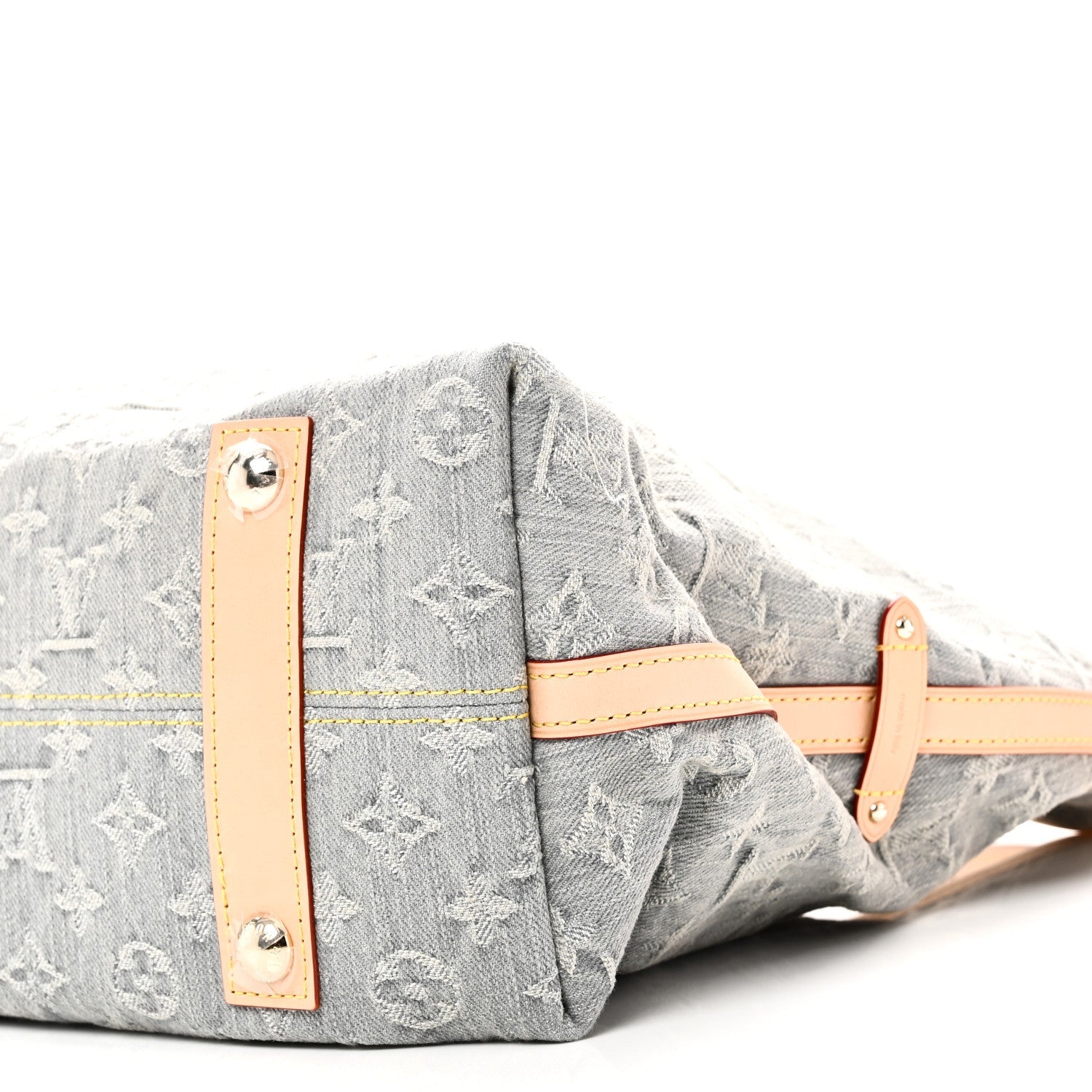 Louis Vuitton Monogram Denim CarryAll MM Washed Grey