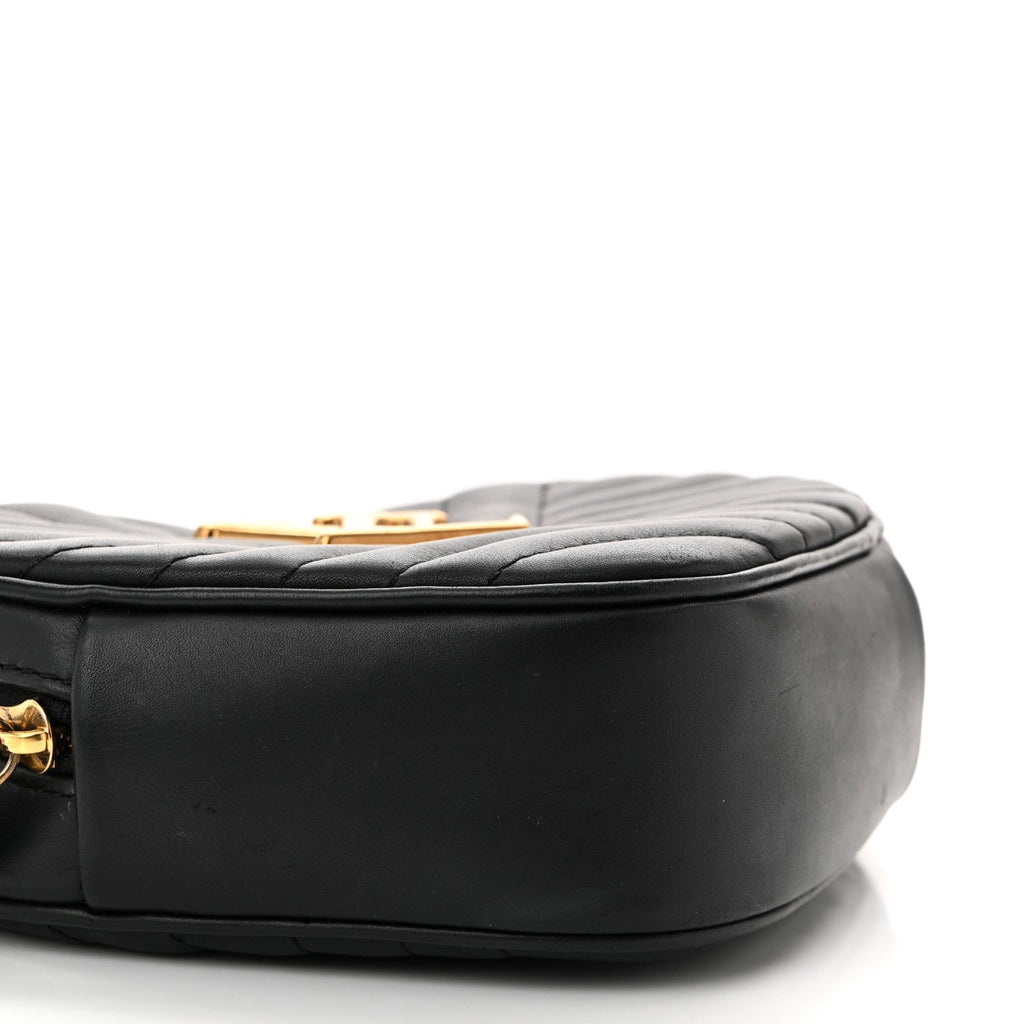 Louis Vuitton Calfskin New Wave Heart Bag Black