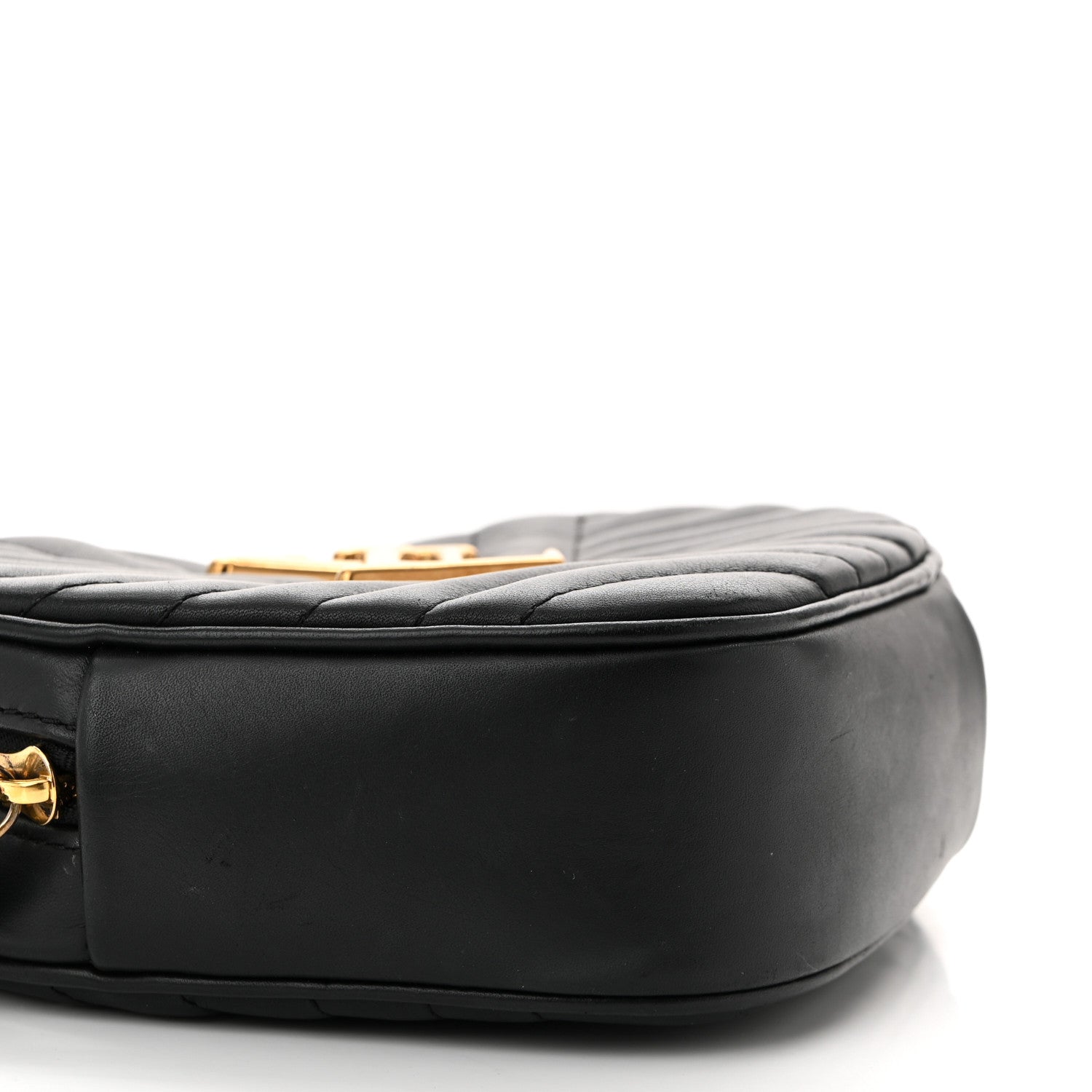 Louis Vuitton Calfskin New Wave Heart Bag Black