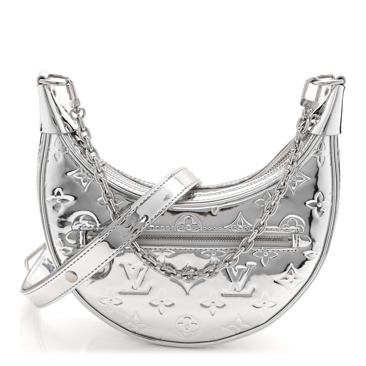 Louis Vuitton Monogram Miroir Loop PM Silver