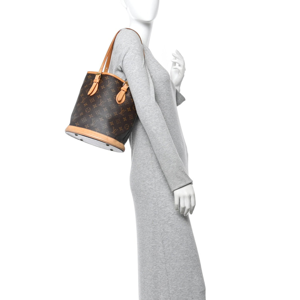 Louis Vuitton Monogram Petit Bucket 23