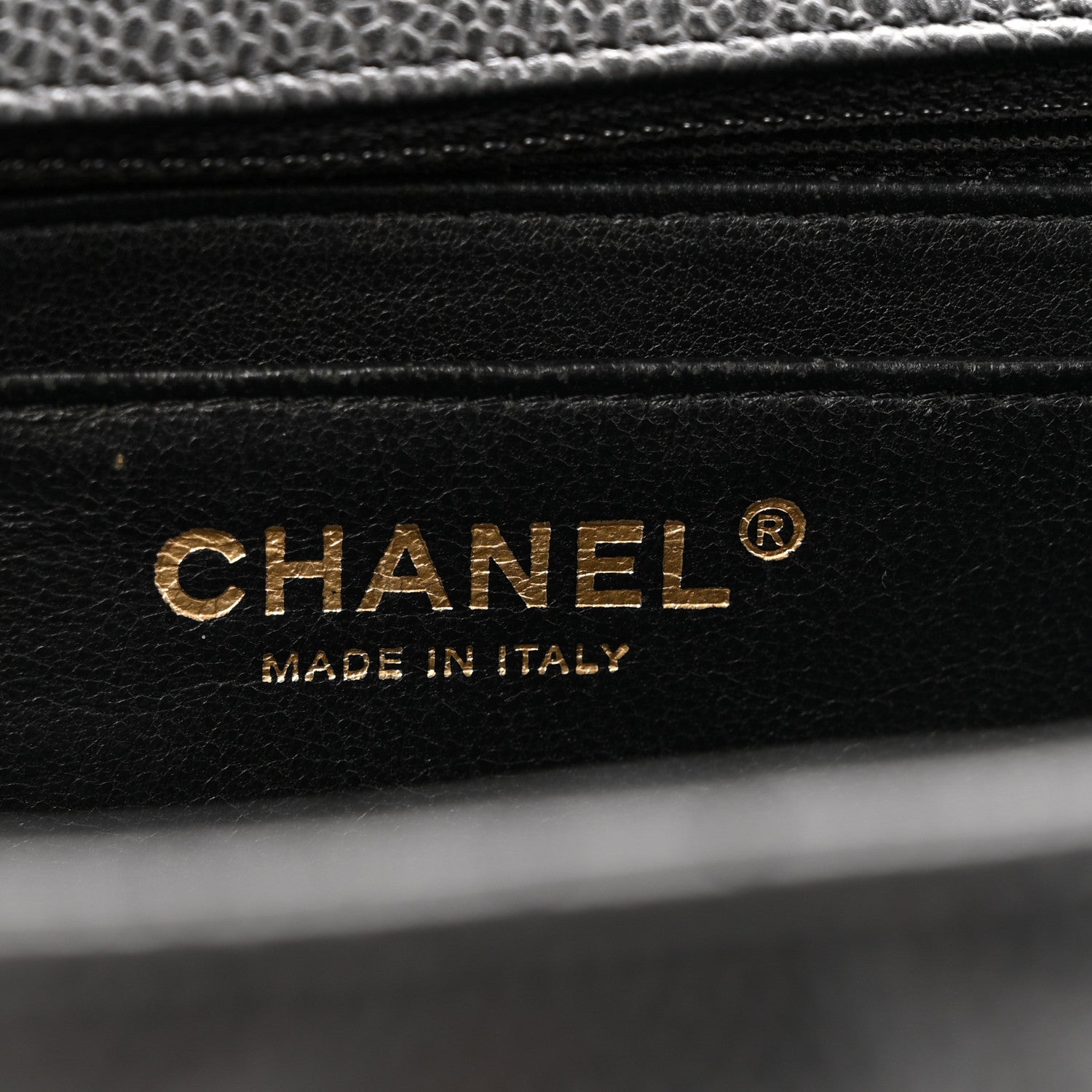 Chanel Caviar Quilted Jumbo Single Flap Black