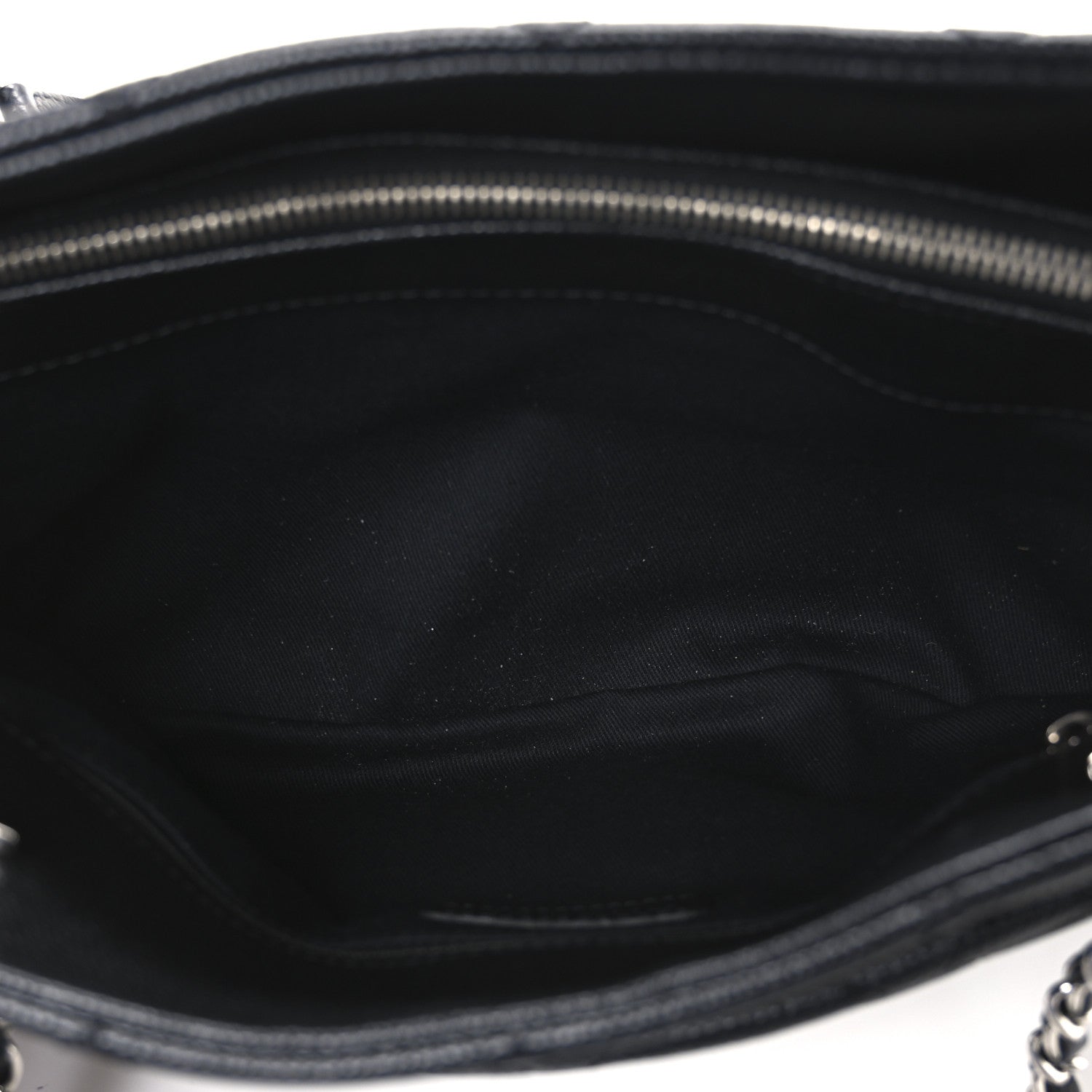 Chanel Caviar Quilted CC Timeless Soft Tote Black