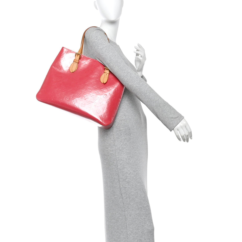 Louis Vuitton Vernis Brentwood Framboise