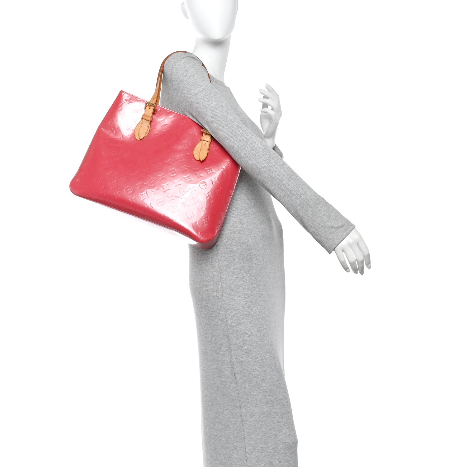 Louis Vuitton Vernis Brentwood Framboise