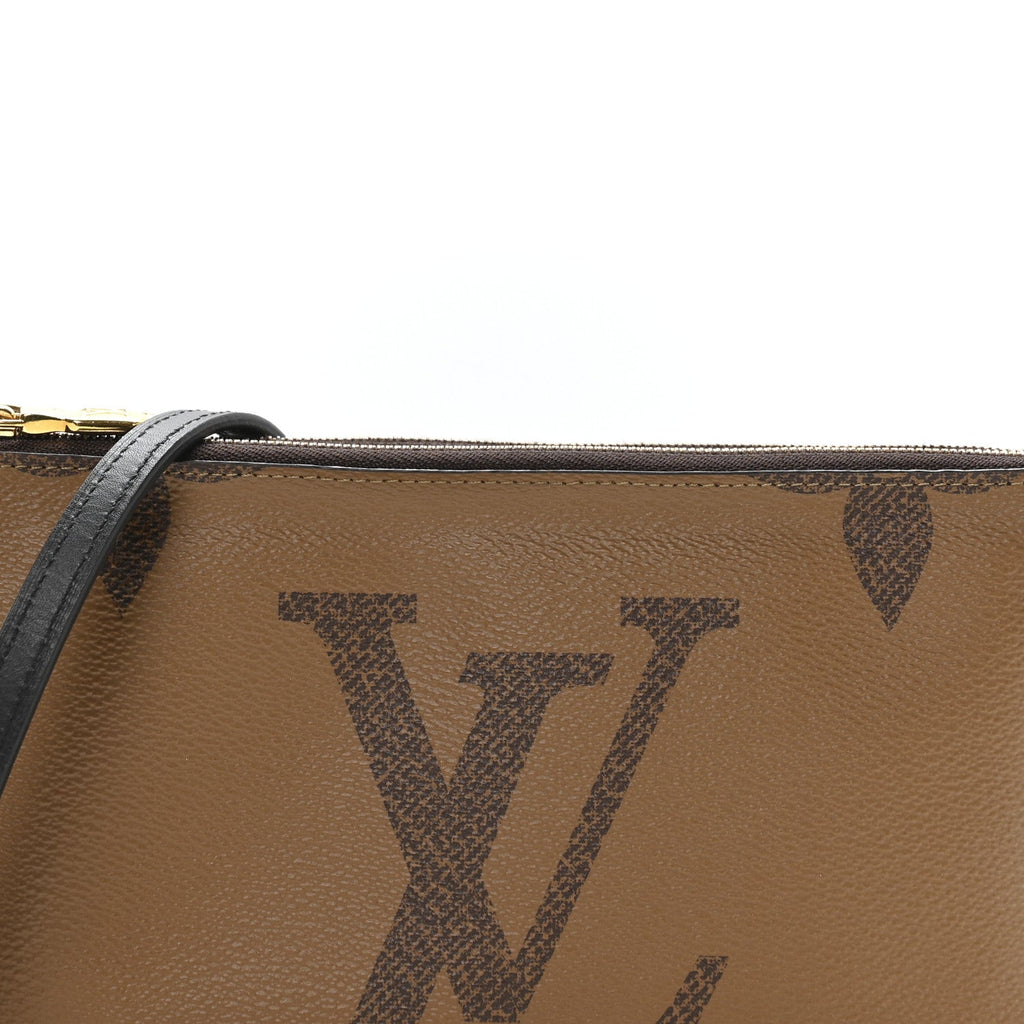 Louis Vuitton Reverse Monogram Giant Double Zip Pochette