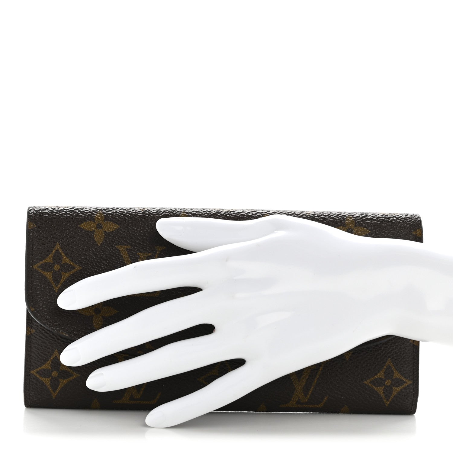 Louis Vuitton Monogram Emilie Wallet Rose Ballerine