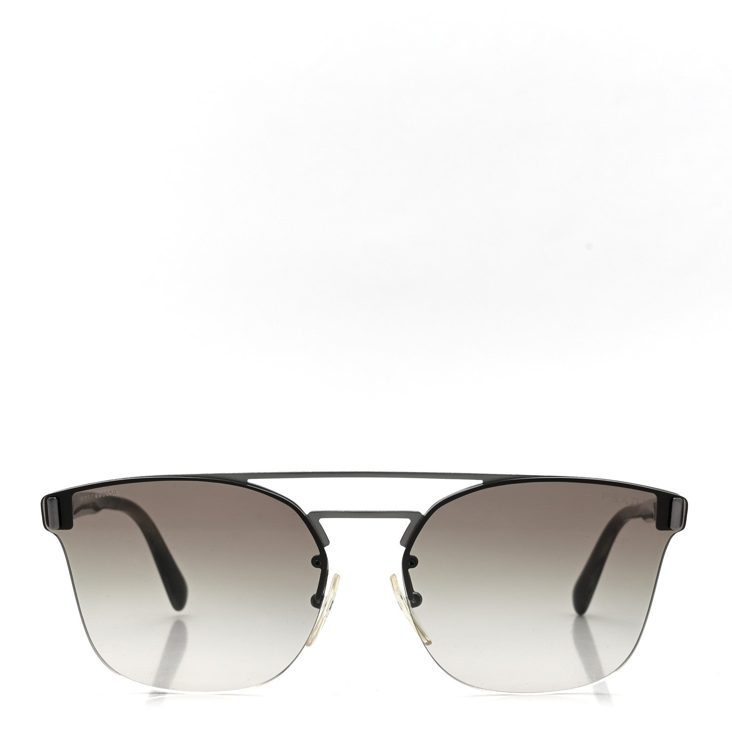 Prada Cat Eye Sunglasses SPR 67T Silver