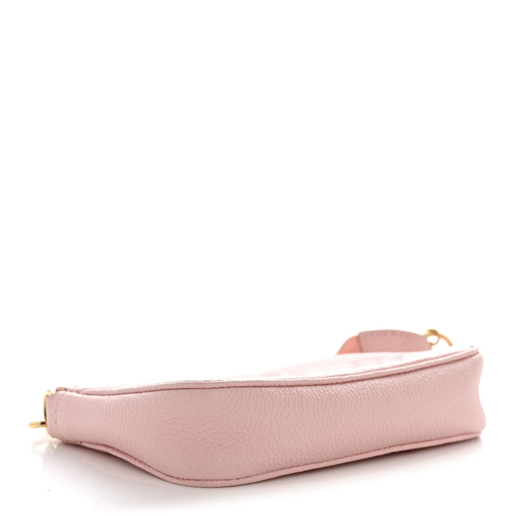Louis Vuitton Empreinte Monogram Giant By The Pool Mini Pochette Accessories Bouton De Rose