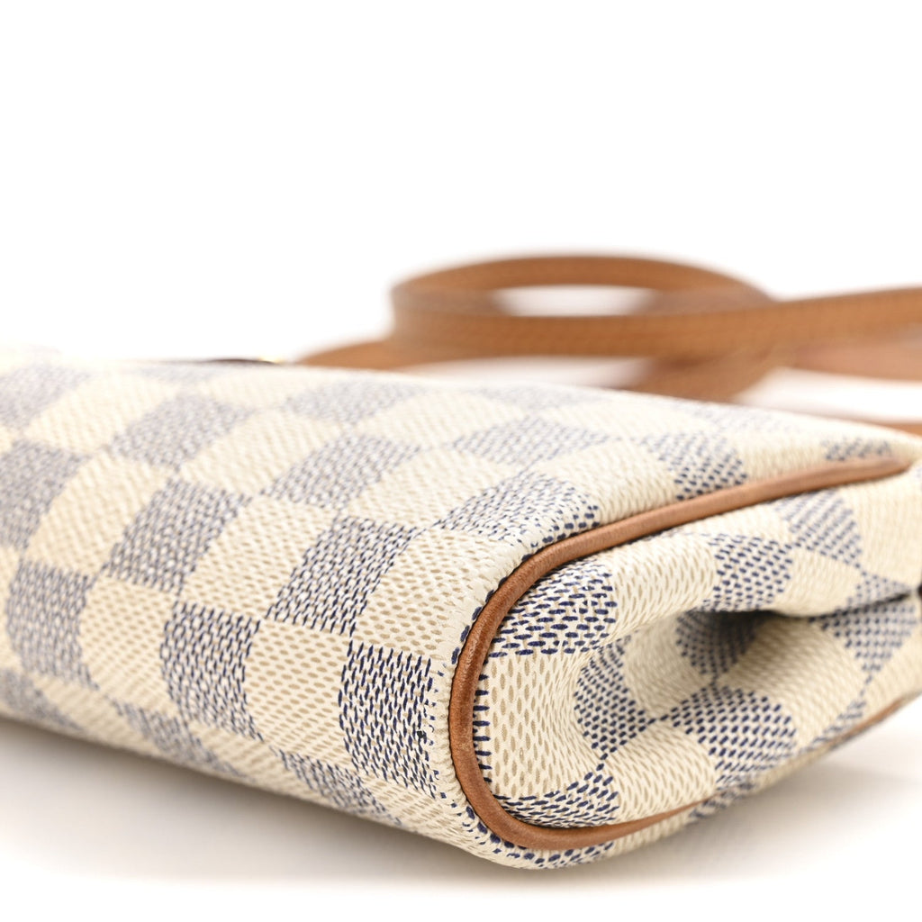 Louis Vuitton Damier Azur Eva Clutch