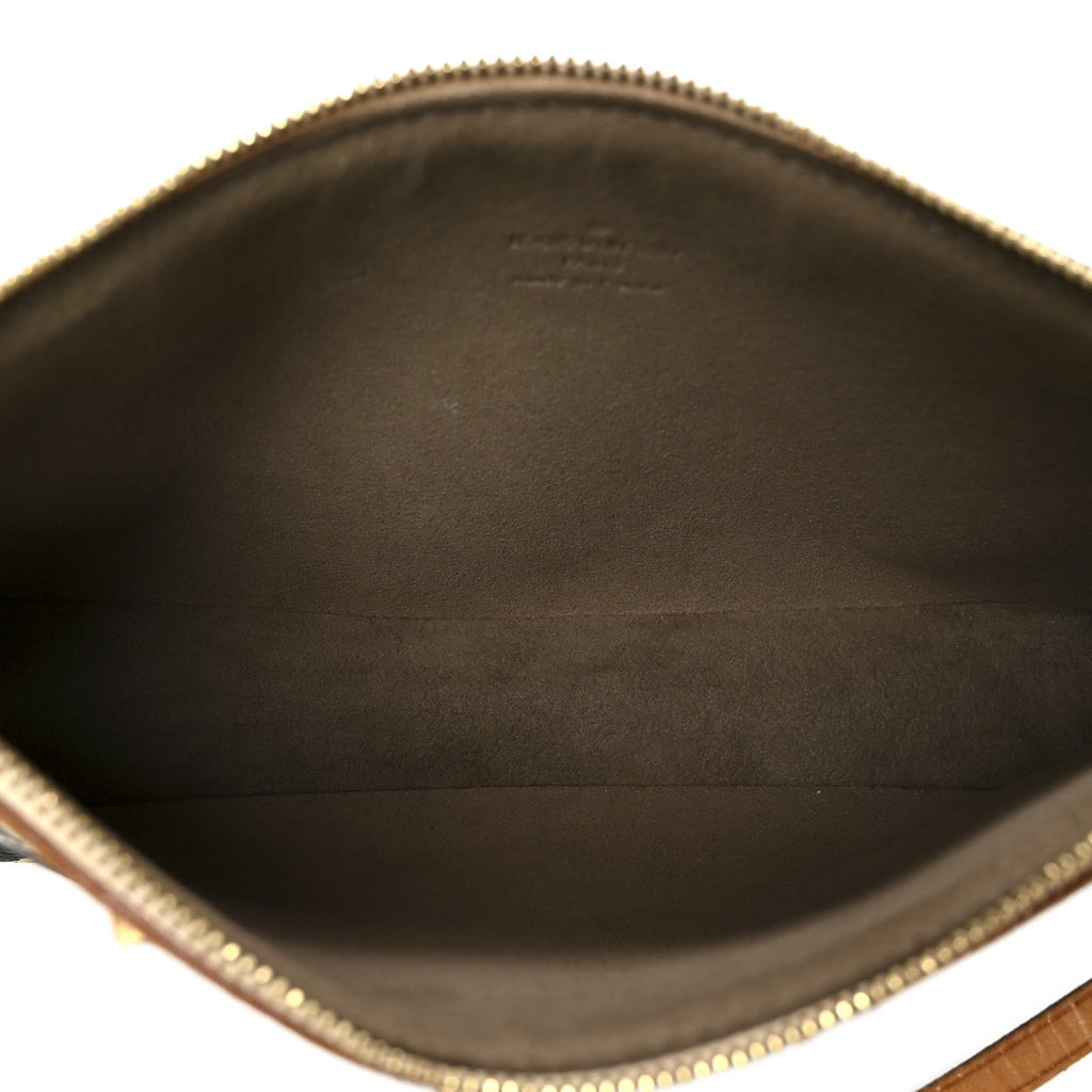 Louis Vuitton Monogram Multicolor Pochette Accessories Black