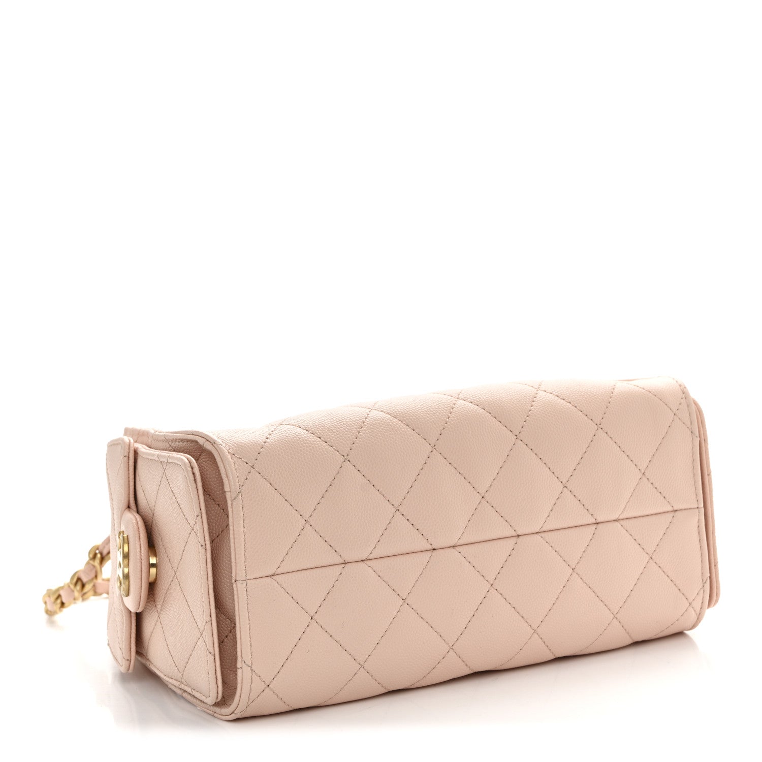 Chanel Caviar Quilted Mini Chanel 25 Handbag Light Pink
