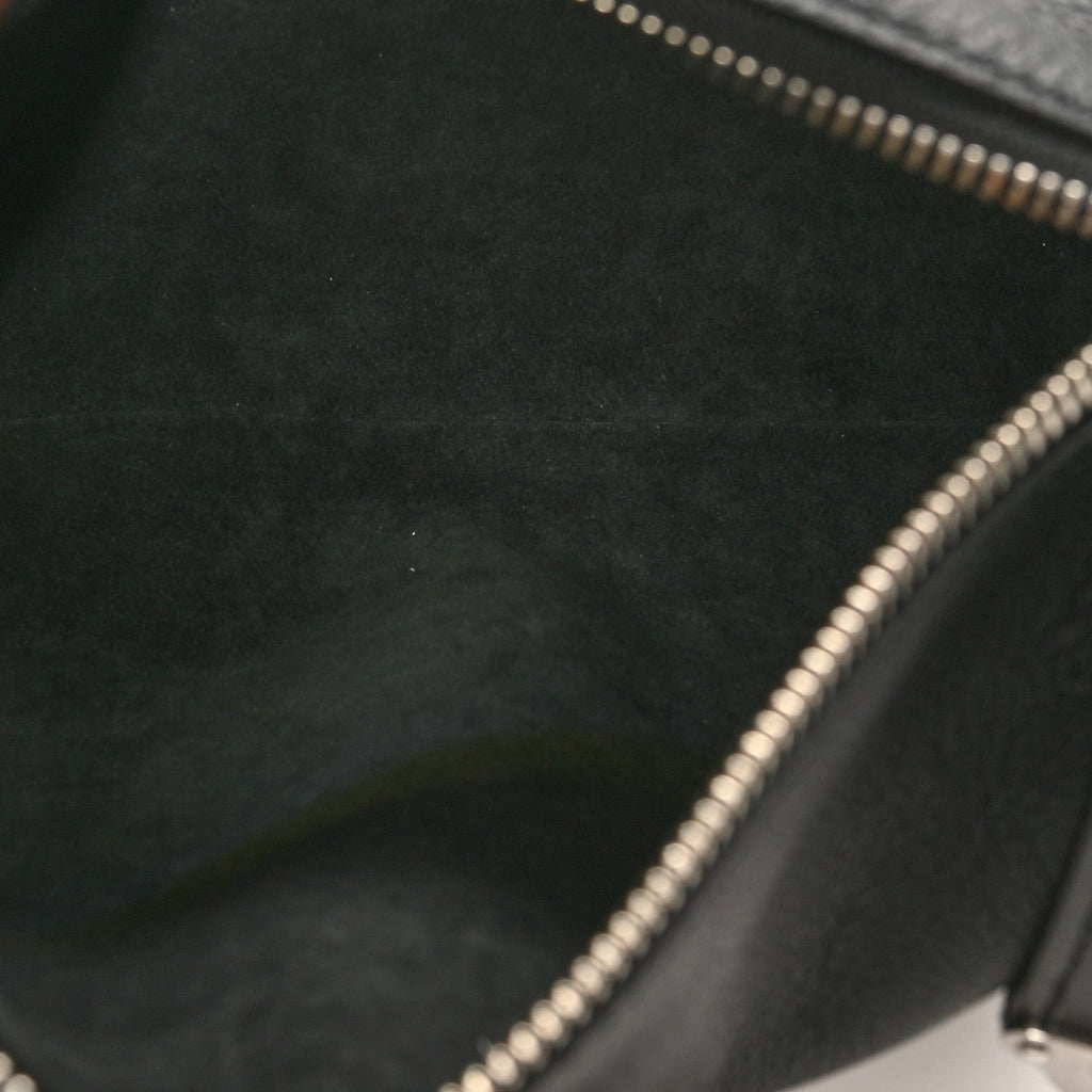 Louis Vuitton Calfskin Side Trunk MM Black