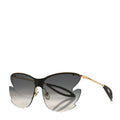 Louis Vuitton Bohemian Vuittony Square Sunglasses Z1235W Silver Mirror