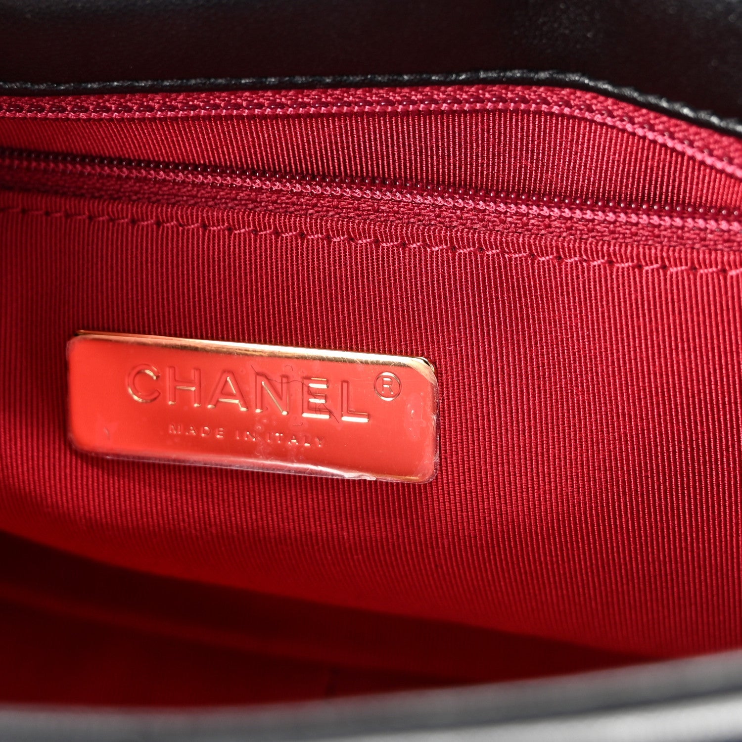 Chanel Lambskin Quilted Medium Chanel 19 Flap Black