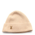 Louis Vuitton Cashmere LV Spark Beanie Beige