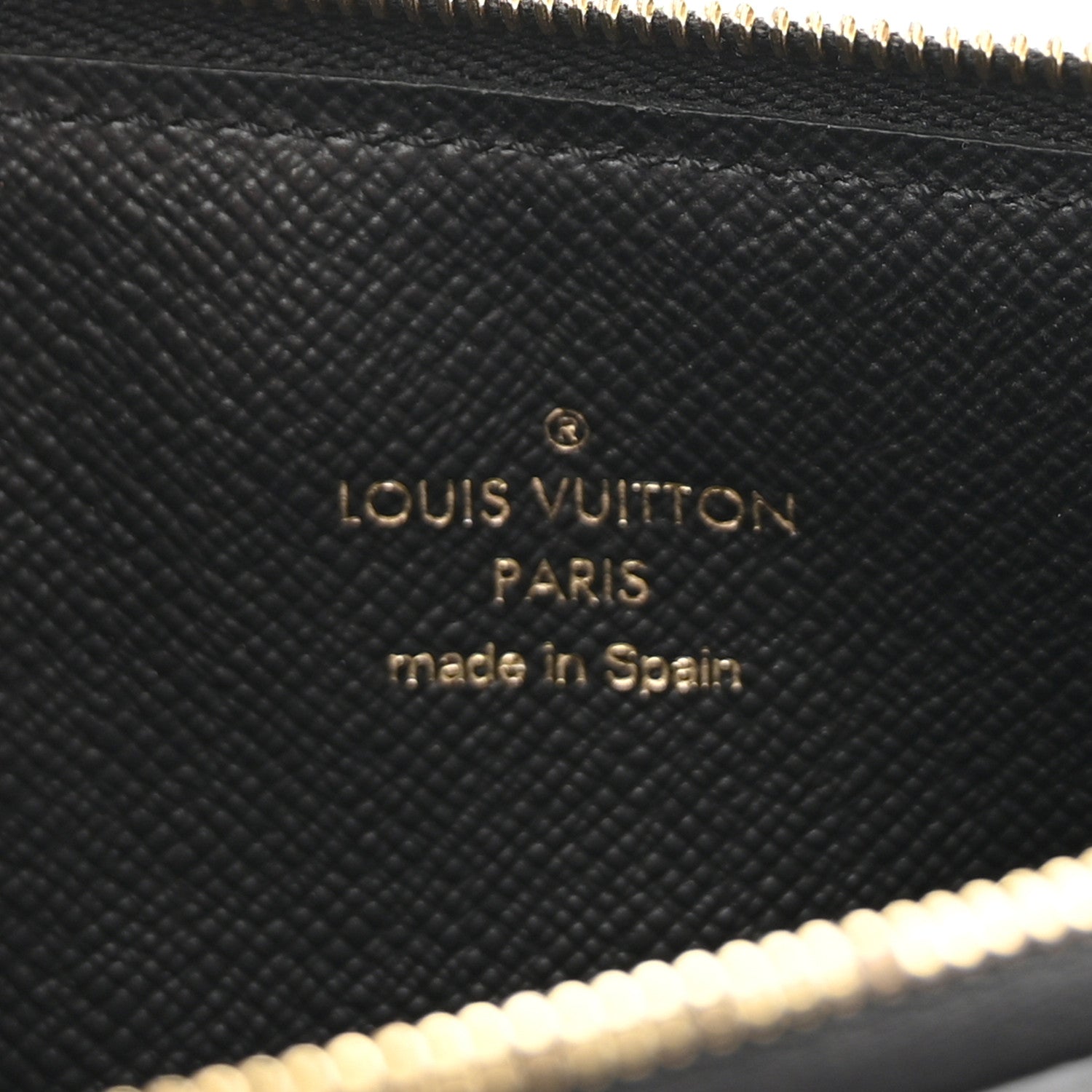 Louis Vuitton Monogram Slim Purse Black