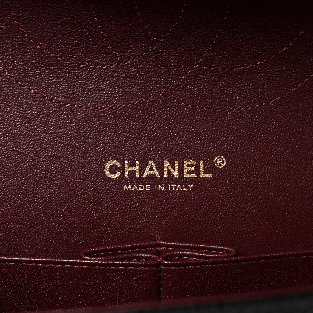 Chanel Caviar Quilted Jumbo Double Flap Black