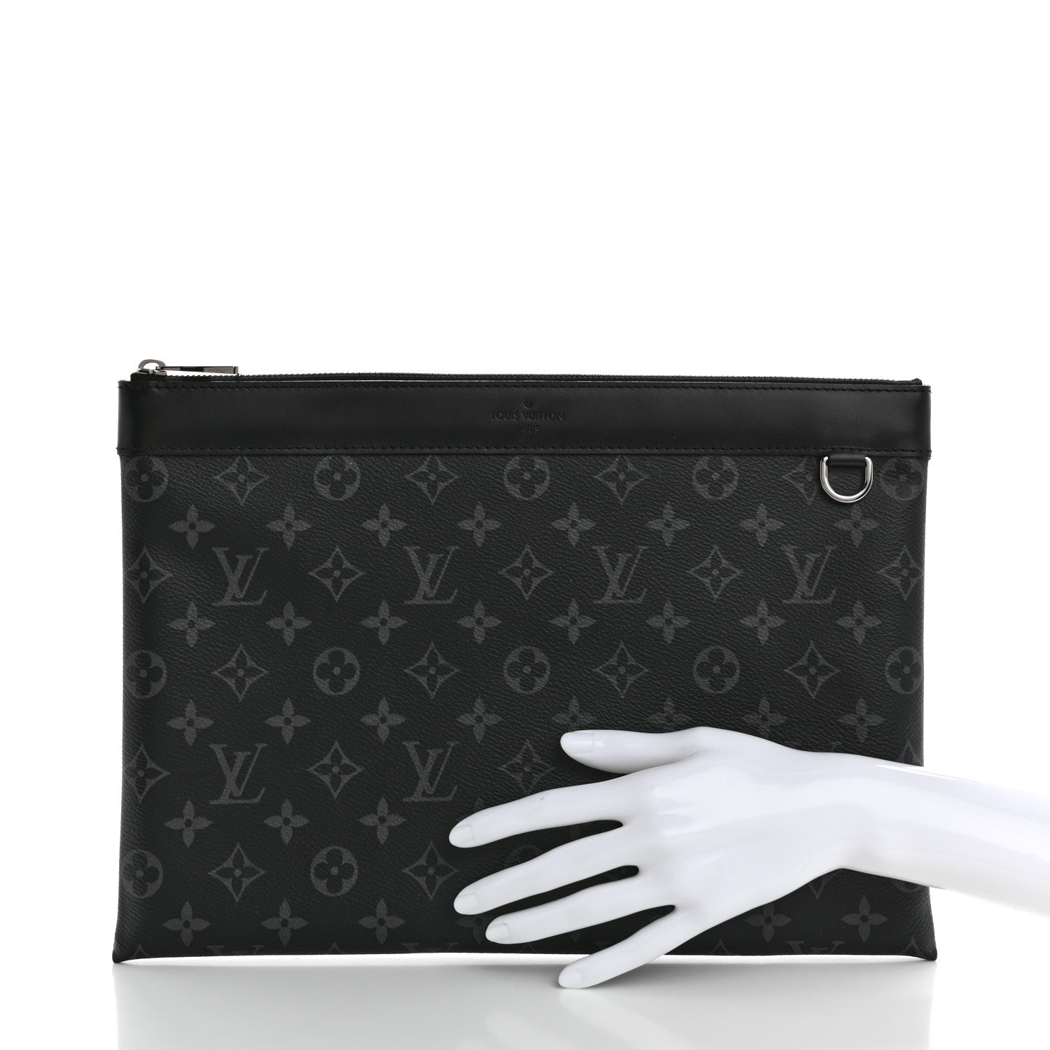 Louis Vuitton Monogram Eclipse Discovery Pochette GM