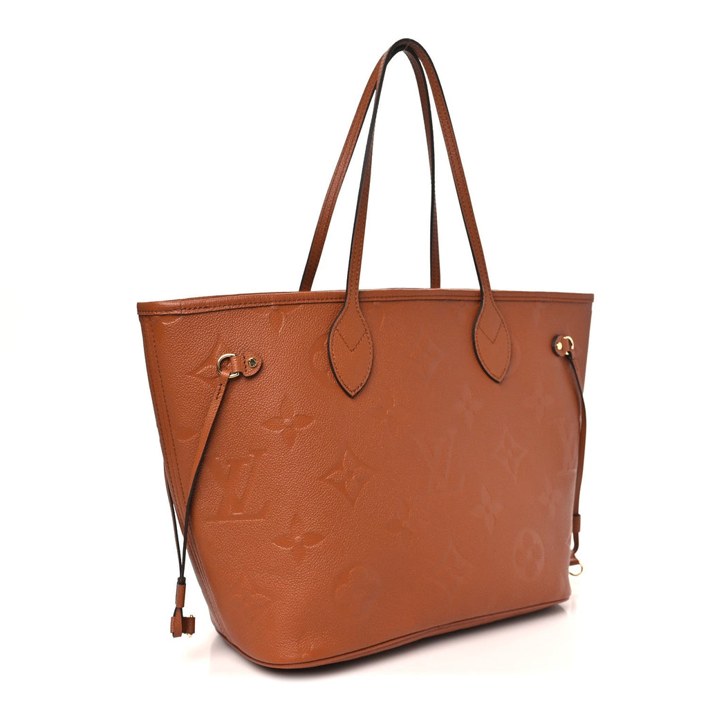 Louis Vuitton Empreinte Monogram Giant Neverfull MM Cognac