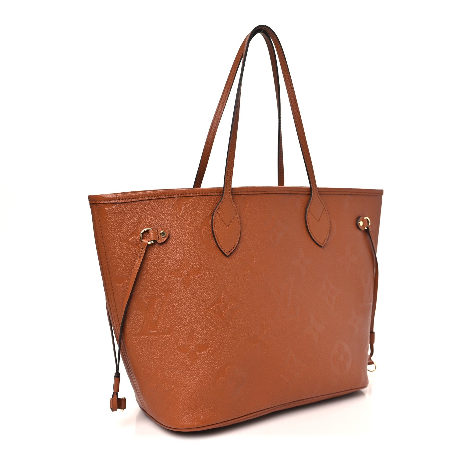 Louis Vuitton Empreinte Monogram Giant Neverfull MM Cognac